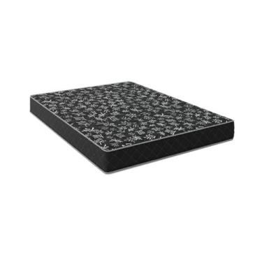 Imagem de Colchão Casal 138 Espuma D23 - Tampo Preto 12cm - Aloa, Solteiro