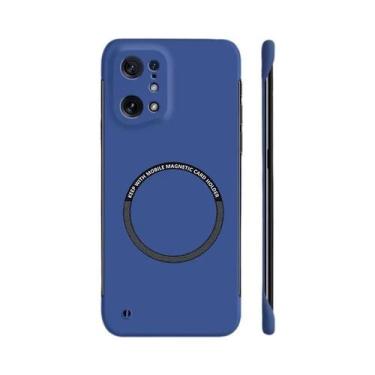 Imagem de Capa Magnética Ultra Fina Para Oppo Reno 5 6 8 Find X3 Neo Lite X5 Pro