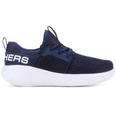 Imagem de Tênis Skechers Go Run Fast-Valor Infantil Marinho-Masculino