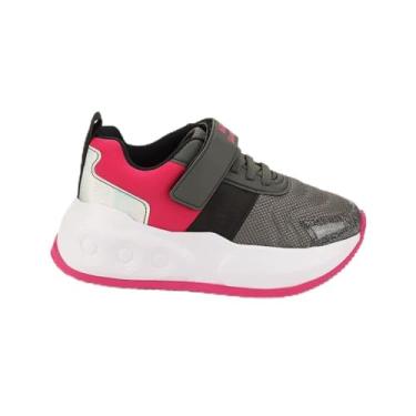 Imagem de Tênis Infantil Menina Bibi com Rodinhas Skatenis Preto com Pitaya (Preto, BR, Criança de 9 a 12 anos, Numérico, 37)