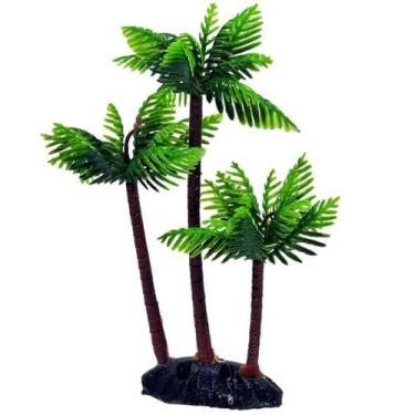 Imagem de Planta artificial decoração de aquários terrários coqueiro 3 - ICR