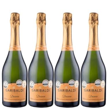 Imagem de Espumante Premiado Brut Prosecco Garibaldi 750ml Kit 4un
