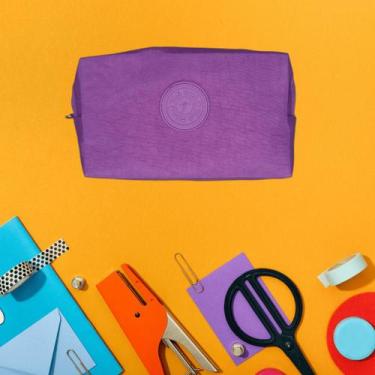 Imagem de Organizador Estojo Escolar Feminino Masculino Infantil de Nylon com Zí