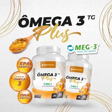 Imagem de Ômega 3 TG Plus MEG-3 - EPA 660mg DHA 440mg NewNutrition-Unissex