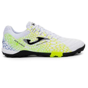 Imagem de Chuteira Society Masculina Joma Turf Máxima Branca - MAXW-Masculino