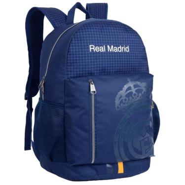 Imagem de Mochila de costas Esportiva Escolar Futebol Real Madrid Oficial-Unissex