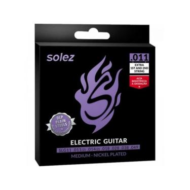 Imagem de Encordoamento Guitarra Solez Slg11 011