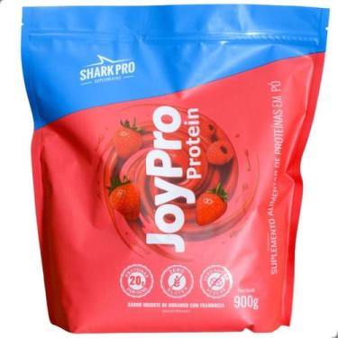 Imagem de Joypro Body Collagen Whey Protein Refil 900g Shark Pro, Iogurte de Mor