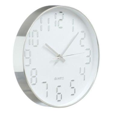 Imagem de Relógio de Parede 30 cm Decorativo Moderno Ambiente Cozinha Sala Quart