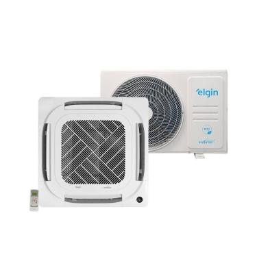 Imagem de Ar Condicionado Split Cassete Elgin Eco Inverter 18000 BTU/h Quente e Frio Monofásico 4...