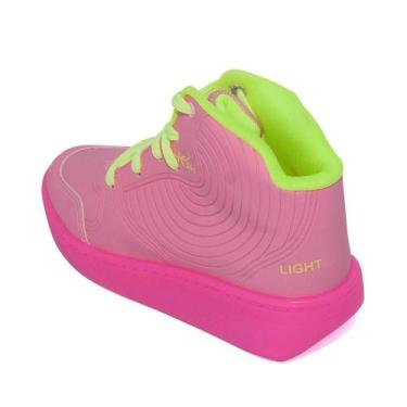 Imagem de Tênis Infantil Kidy Street Star com Led e Rodinha Ref: 3191005, 35