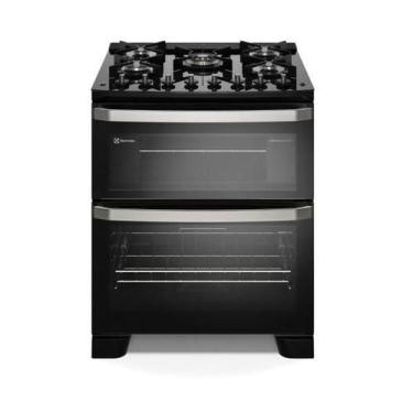 Imagem de Fogao electrolux preto 5b fe5dp, Preto, 110V
