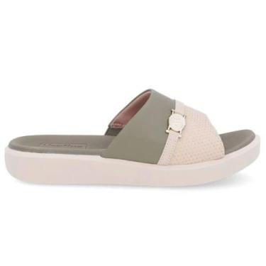 Imagem de Tamanco Feminino Plataforma Verde Vanilla Usaflex AL0103, 35