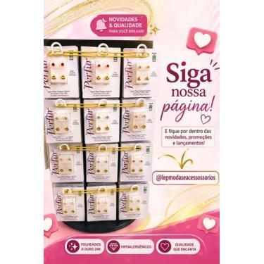 Imagem de Kit 30 Brincos Perfur Farmácia Perfuração Infantil E Adulto - STUDEX, 