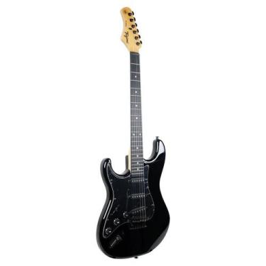 Imagem de Guitarra Tagima Tg-500 Lh Bk Df/Bk Preto