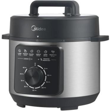 Imagem de Panela de Pressão Elétrica Midea 4 Litros 220v Inox com Revestimento B