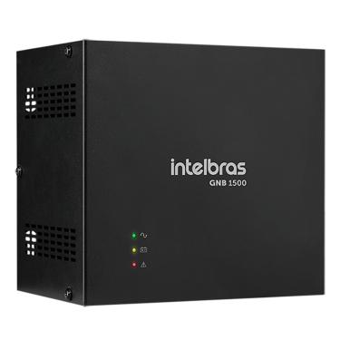 Imagem de Nobreak GNB 1500 para Portão Eletrônico com 6 Níveis de Proteção e Expansão para Bateria Externa Preto Intelbras