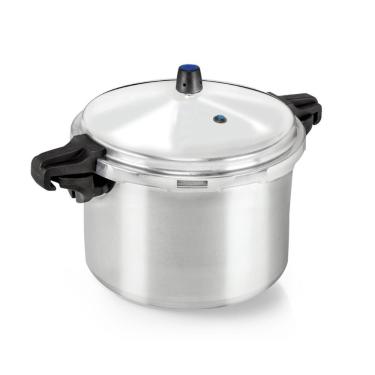 Imagem de Panela de Pressão 97167 Alumínio sem Revestimento 15L 5 Sistemas de Segurança Nigro 24CM