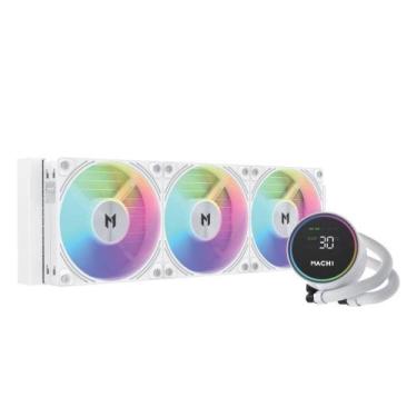 Imagem de Water Cooler MACH1 EXTREME, Digital, ARGB, 360mm, AMD e Intel, Branco 