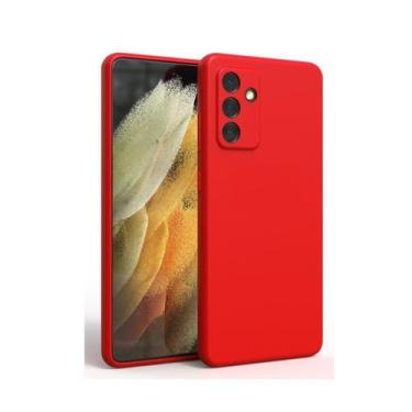Imagem de Capa Capinha Case Aveludada Premium Samsung Galaxy A55  - KRAMAC, Verm