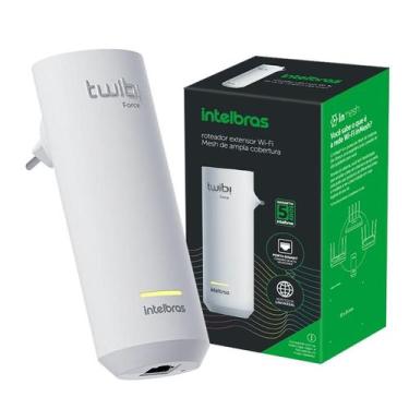 Imagem de Extensor WiFi 5 Twibi Force Plug Giga Intelbras