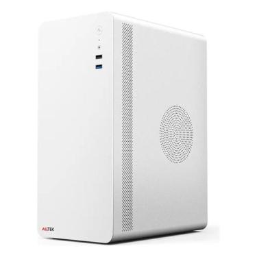 Imagem de Gabinete Atx Cpu Alltek Atk20 S/ Fonte Porta Usb 3.0 Branco