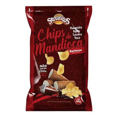 Imagem de Chips Mandioca Sabor Barbecue Sertanitos 50g