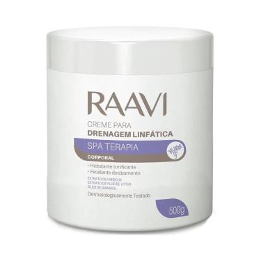 Imagem de Creme Para Drenagem Linfatica Raavi 500G