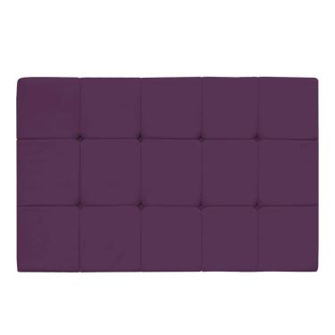 Imagem de Cabeceira King Size Suspensa Sleep 195 cm Suede Roxo