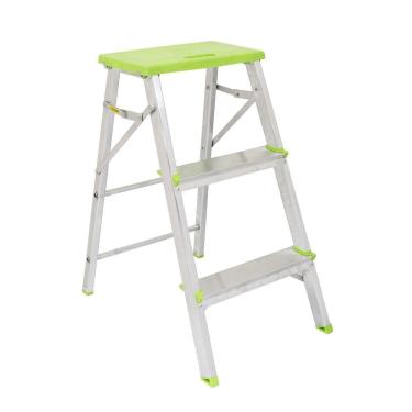 Imagem de Banqueta Escada Alumínio 3 Degraus 69cm - 120kg Standers