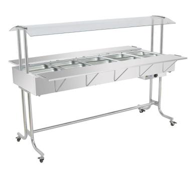 Imagem de Estufa de Aquecimento Master Com 10 Cubas 1/2 Venâncio Inox EA10M