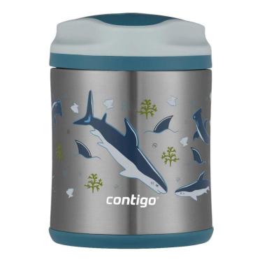Imagem de Pote Térmico Contigo Kids Tubarão 295Ml