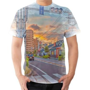 Imagem de Camisa Camiseta Personalizada Ambiente Urbano Paisagem 8 - Dias No Est