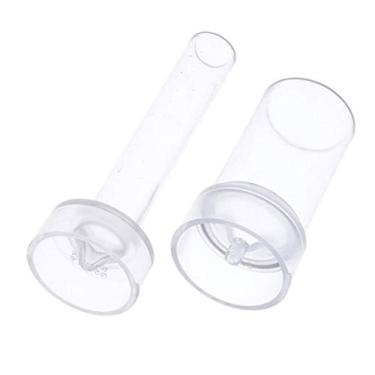 Imagem de Bonarty 2 peças de molde de vela de coluna, suprimentos de molde de vela de plástico transparente para casamento na igreja