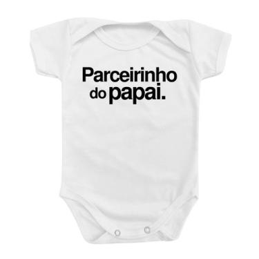 Imagem de Body Roupa De Bebê Menino Parceirinho Do Papai Presente Mimo - Use Jun