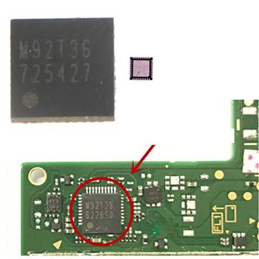 Imagem de Novo chip de controle de energia USB-C M92T36 de substituição para placa mãe Nintendo Switch