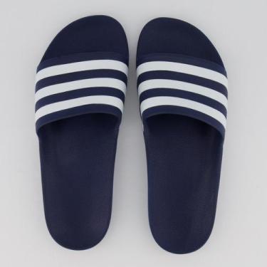 Imagem de Chinelo Adidas Adilette Aqua Marinho E Branco