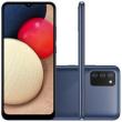 Smartphone Samsung Galaxy A02S, 32GB, Octa Core, Câmera Tripla, Tela 6.5", Azul -  SM-A025MZBVZTO