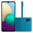 Smartphone Samsung Galaxy A02, 32GB, Quad Core, 13MP, Tela 6.5", Azul - SM-A022MZBRZTO