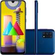 Smartphone Samsung Galaxy M31 128GB 4G Wi-Fi Tela 6.4'' Dual Chip 6GB RAM Câmera Quádrupla + Selfie 32MP - Azul