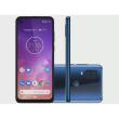 Smartphone Motorola One Vision 128GB Azul Safira 4GB ram 6,34 Câm. Dupla + Câm. Selfie 25MP novo lacrado