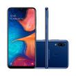 Smartphone Samsung Galaxy A20 32GB Tela Infinita de 6.4 Câmera Traseira Dupla Android 9.0 e Processador Octa-Core - Azul