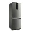 Refrigerador De 02 Portas Brastemp Frost Free Com 443 Litros Com Freezer Invertido Cor Inox, 110V - Bre57ak